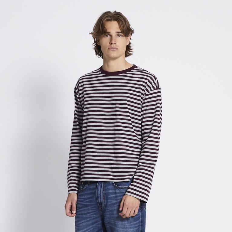 Striped long sleeve tee "Lion stripe"